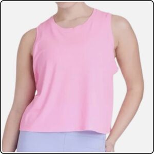 Target All in Motion Cropped Mesh Back Tank Women’s Small, Pink